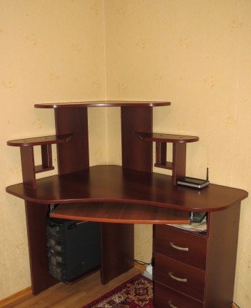 Компьютерный стол угловой (левый)