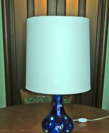 Лампа настольная с абажуром (Германия)