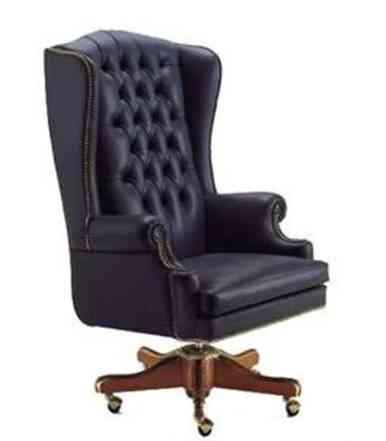  коженное кресло-стул