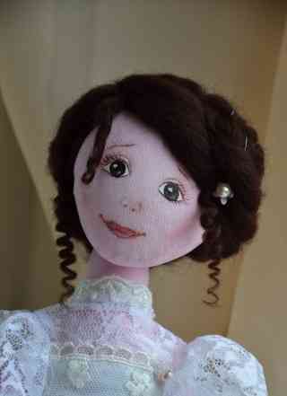Интерьерная кукла Невеста, ручная работа