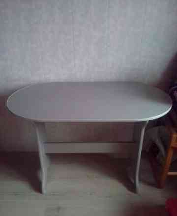  кухонный стол серый 110x60