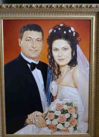 Картина маслом Свадебные портреты Можаров Павел