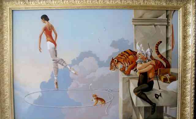 Картина маслом Танец в облаках Можаров Павел