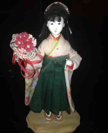 Кукла в восточном стиле. Японская девочка