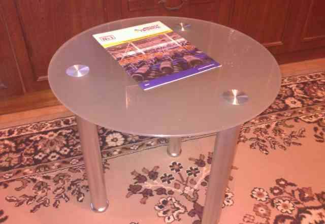 Столик стеклянный журнальный (стол)