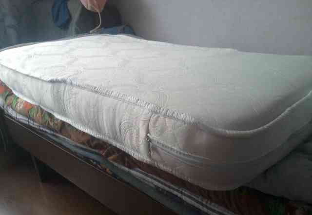 Матрас 120х60 + детская кроватка, бесплатно