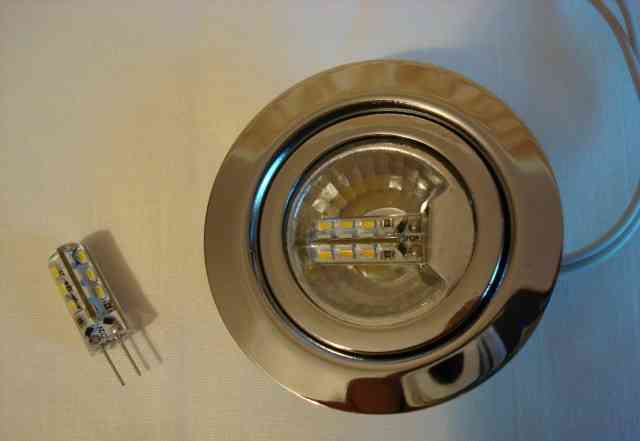 Светодиодная лампочка для мебельного светильника
