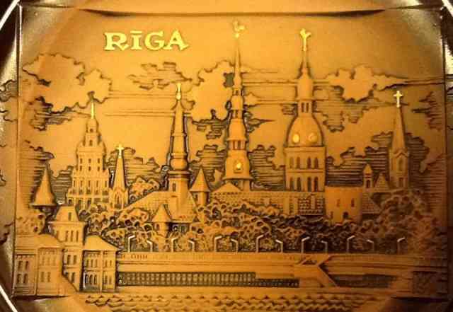 Сувенирная тарелочка Riga