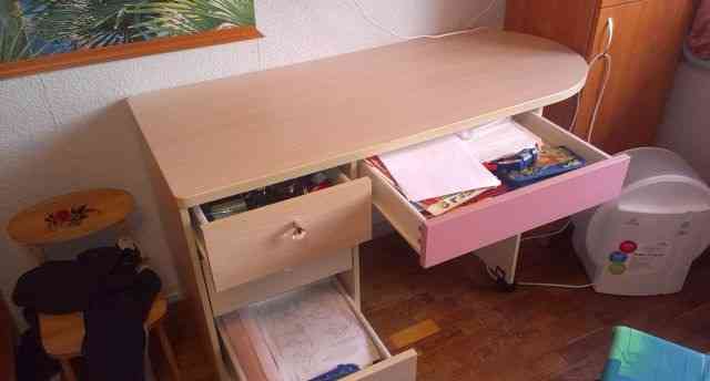 Детский модуль кровать-чердак + стол