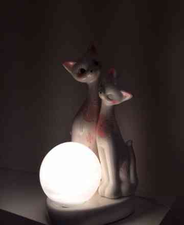 Светильник - кошки