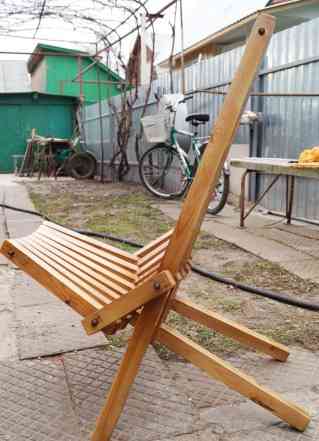 Складной деревянный стул "Дачный"