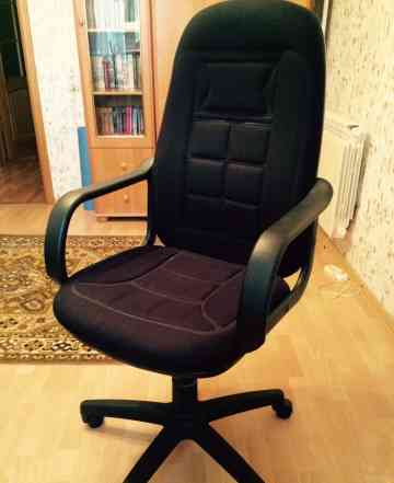 Кресло компьютерное (цвет черный, ткань)