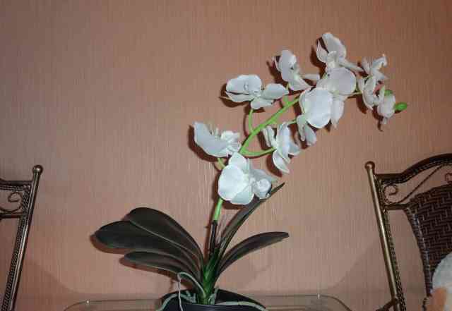 Цветок Орхидея искусственный
