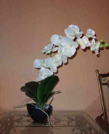 Цветок Орхидея искусственный