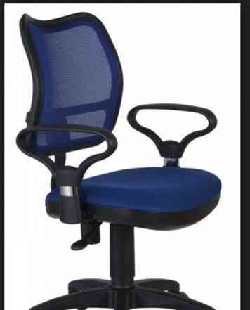  рабочее кресло одфин икея цвет синий