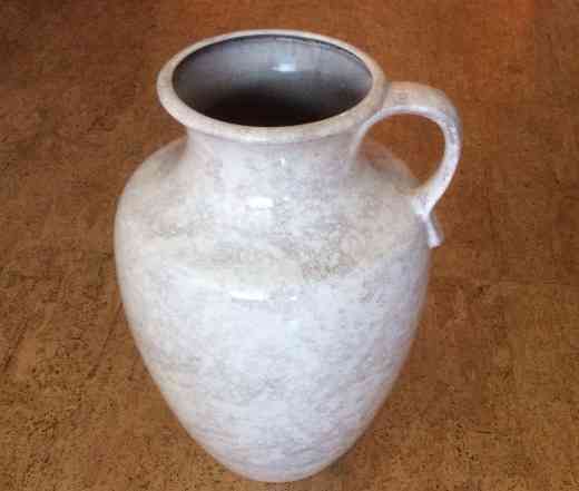 Напольная ваза керамическая (под мрамор)