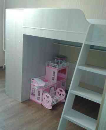 Детская мебель кровать-шкаф с матрасом