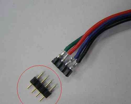 Коннектор 4pin для LED ленты RGB