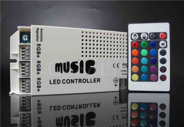 Музыкальный контроллер для светодиодной ленты