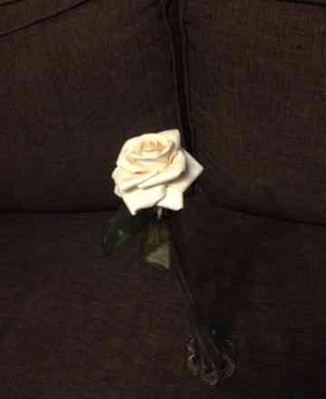 Роза, искусственный цветок Ручная работа