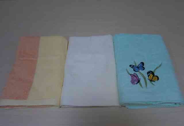 Качественные фабричные махровые полотенца
