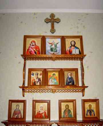 Домашний новый православный иконостас