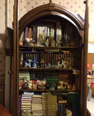Дубовый книжный шкаф