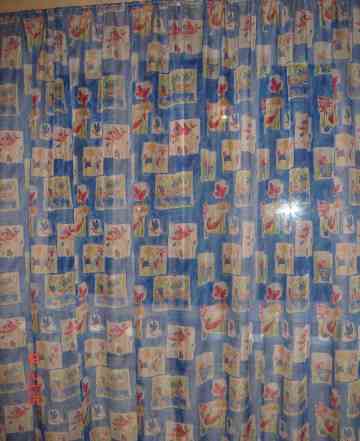 Новые шторы из вуали для детской комнаты