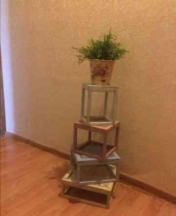 Декор дерево, подставка для цветов, вазы