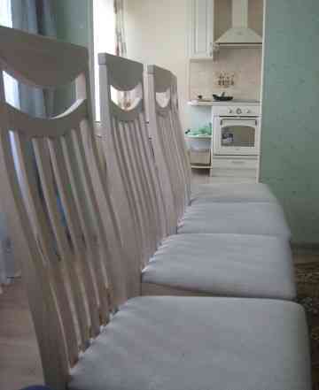 комплект (4шт.) новых деревянных стульев
