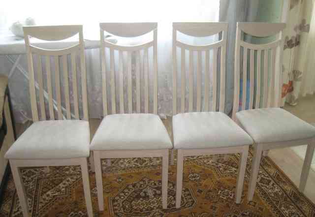  комплект (4шт.) новых деревянных стульев