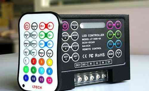 RGB LED контроллер ltech LT-3500-6A (музыкальный)