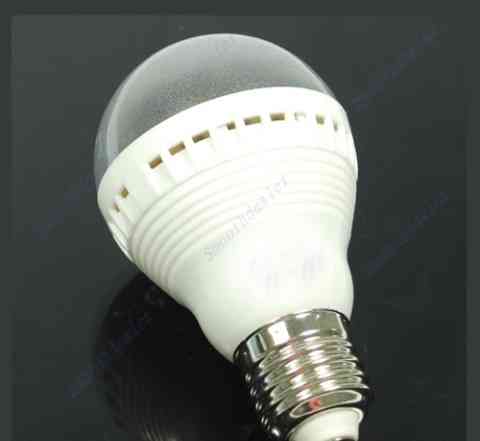 Диодные лампы E27, LED, теплый свет
