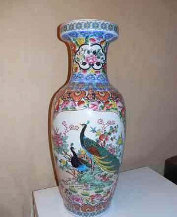 Китайская напольная ваза