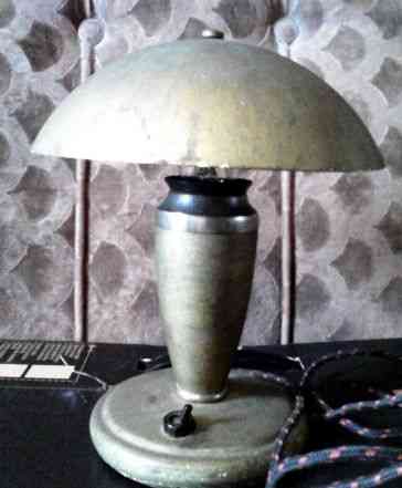 Лампа настольная старинная 1933г, ориг, исправ