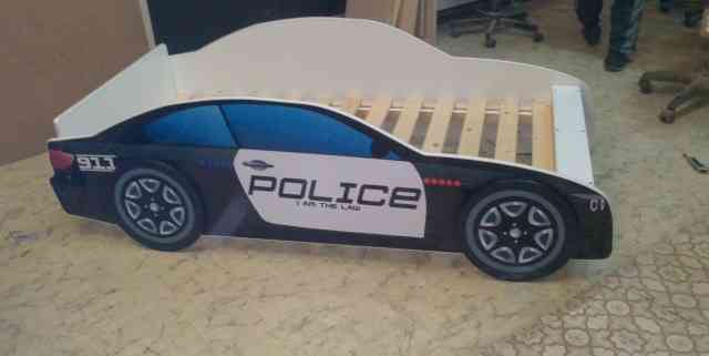 Кроватка "Стандарт" и кроватка-машинка police