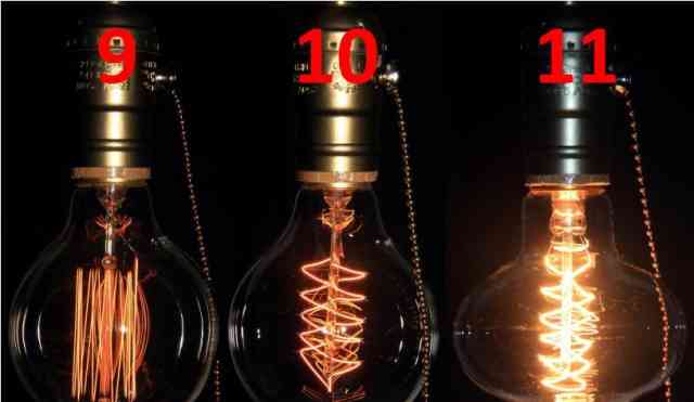 Винтажные ретро лампочки Эдисона (11 видов)