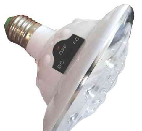 Светодиодная лампа с аккумулятором и пультом ду