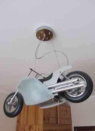 Детский светильник Lucide "Мотоцикл"