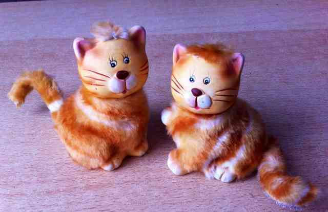 Пара котиков керамических