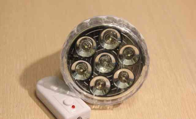 Диодные лампы с аккумулятором и пультом ду / опт