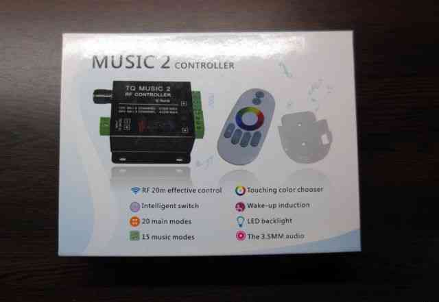 Музыкальный RGB LED контроллер (music 2)
