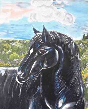 Картина "конь"