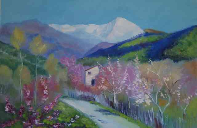 Картина "Весна в Италии"