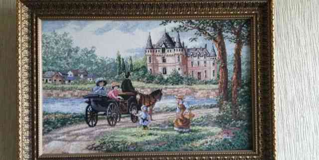 Вышивка M"Lady"s Chateau картина ручная работа