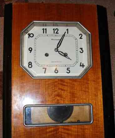Часы настенные с боем "Янтарь", СССР