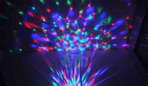 Светодиодная диско лампа со светомузыкой