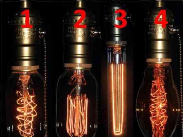 Ретро лампочки Эдисона (11 видов) + патроны