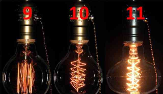 Ретро лампочки Эдисона (11 видов) + патроны