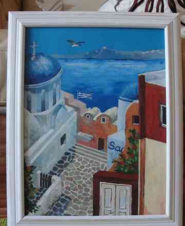 Картина "Греческий пейзаж"